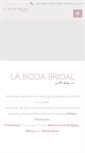 Mobile Screenshot of labodabridal.com